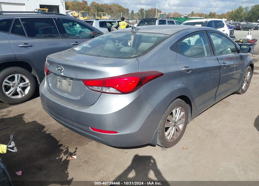 2015 HYUNDAI ELANTRA SE VIN: KMHDH4AE3FU420375