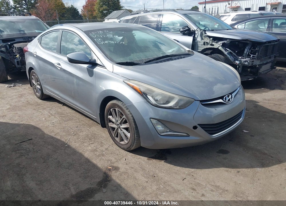 2015 HYUNDAI ELANTRA SE VIN: KMHDH4AE3FU420375
