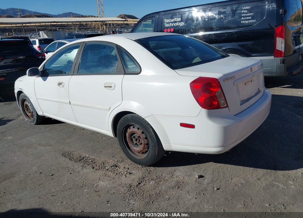 2005 SUZUKI FORENZA S VIN: KL5JD56Z55K203625