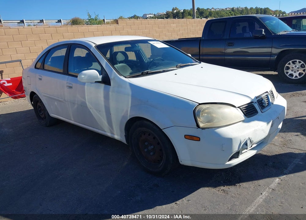 2005 SUZUKI FORENZA S VIN: KL5JD56Z55K203625
