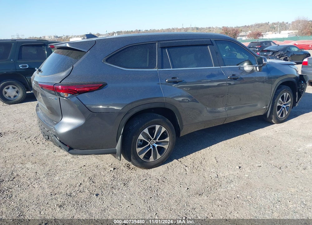 2023 TOYOTA HIGHLANDER HYBRID XLE VIN: 5TDKBRCH5PS600206