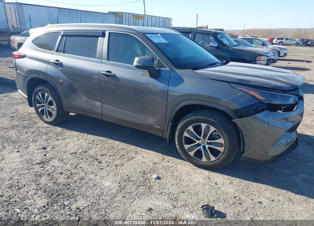 2023 TOYOTA HIGHLANDER HYBRID XLE VIN: 5TDKBRCH5PS600206