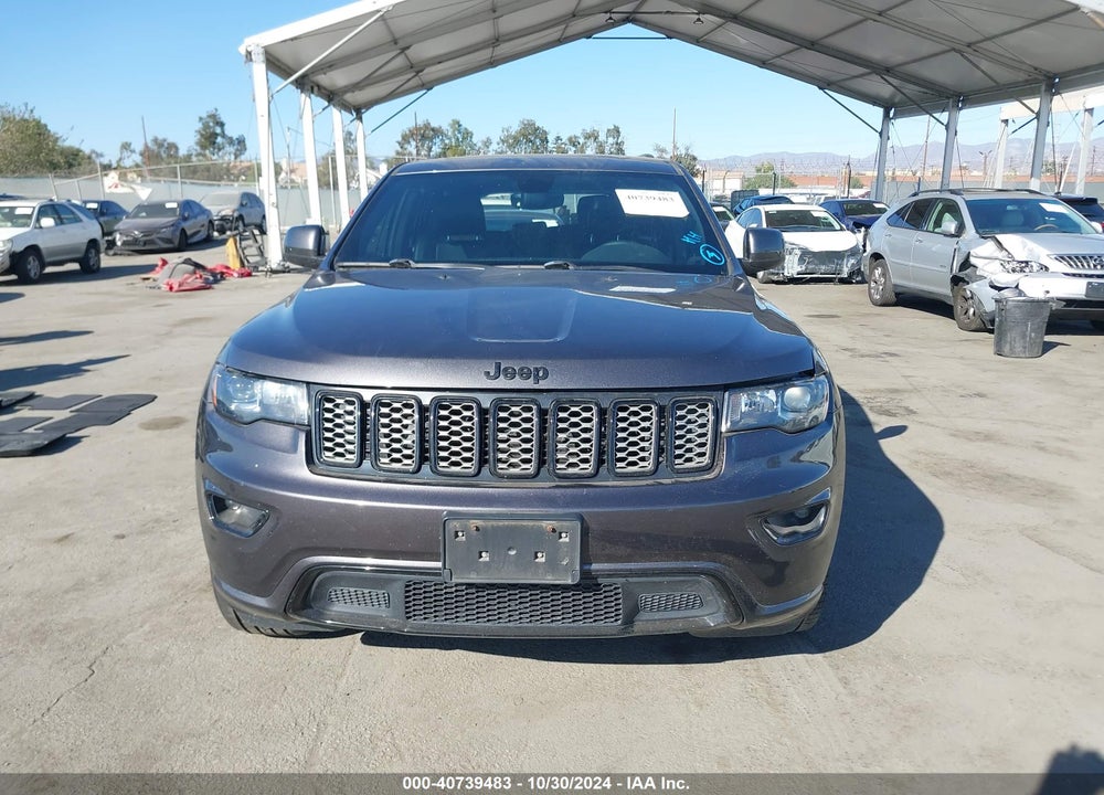 2017 JEEP GRAND CHEROKEE ALTITUDE 4X4 VIN: 1C4RJFAG1HC744980