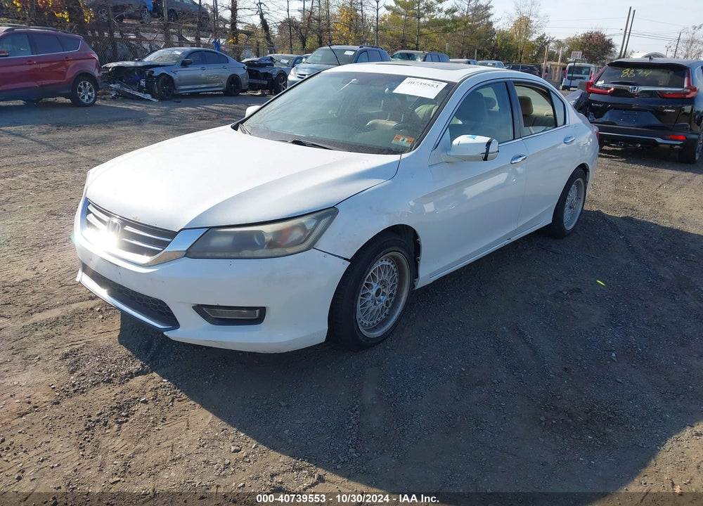 2013 HONDA ACCORD EX-L V-6 VIN: 1HGCR3F8XDA001448