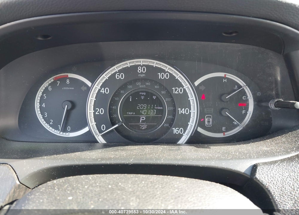 2013 HONDA ACCORD EX-L V-6 VIN: 1HGCR3F8XDA001448