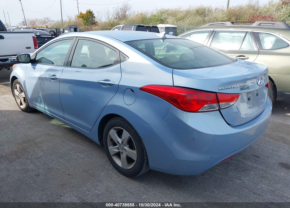 2012 HYUNDAI ELANTRA GLS (ULSAN PLANT) VIN: KMHDH4AE8CU314404