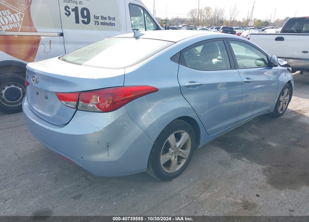 2012 HYUNDAI ELANTRA GLS (ULSAN PLANT) VIN: KMHDH4AE8CU314404