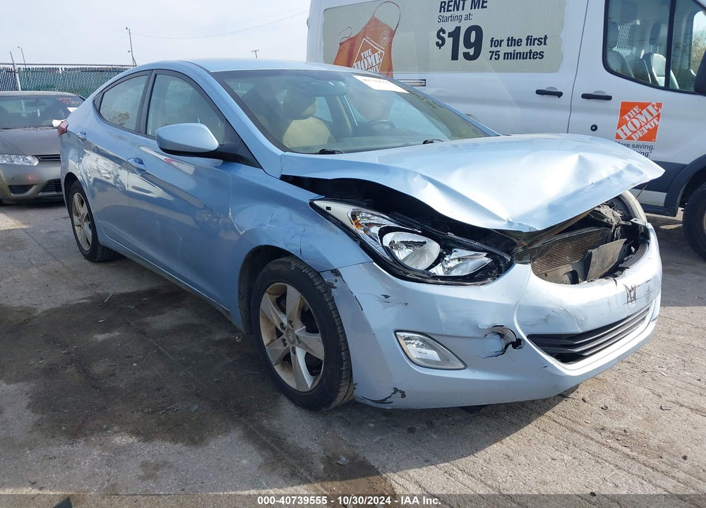 2012 HYUNDAI ELANTRA GLS (ULSAN PLANT) VIN: KMHDH4AE8CU314404