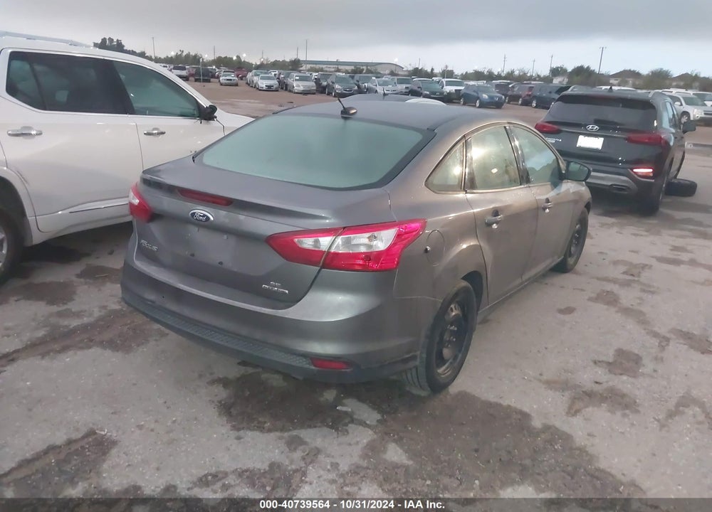 2012 FORD FOCUS SE VIN: 1FAHP3F2XCL381809