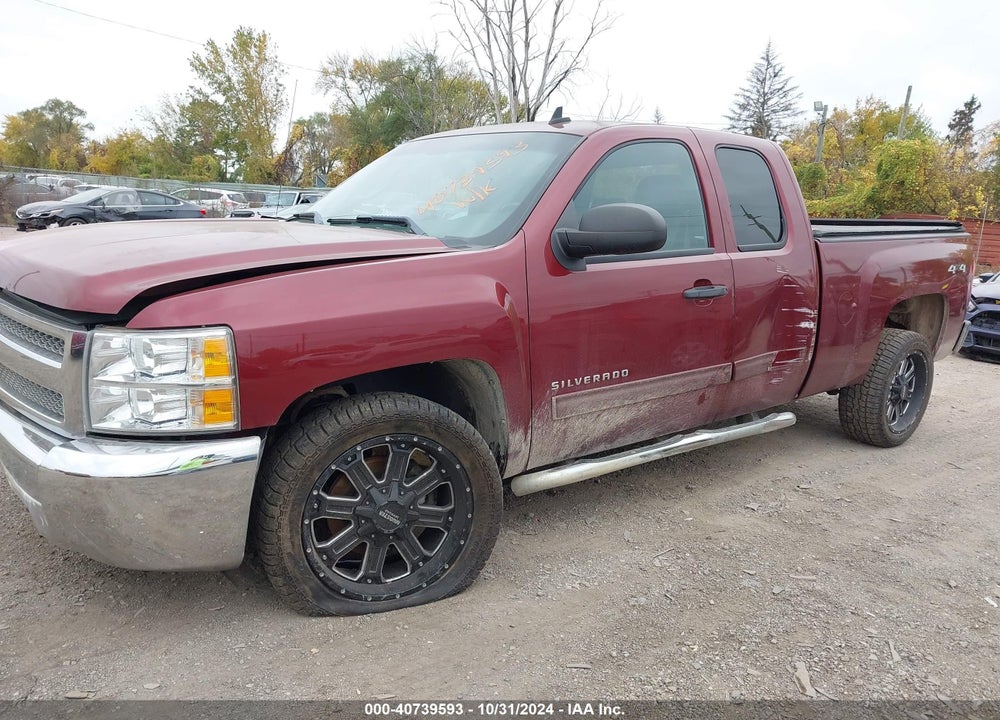 2013 CHEVROLET SILVERADO 1500 LT VIN: 1GCRKSE7XDZ372028