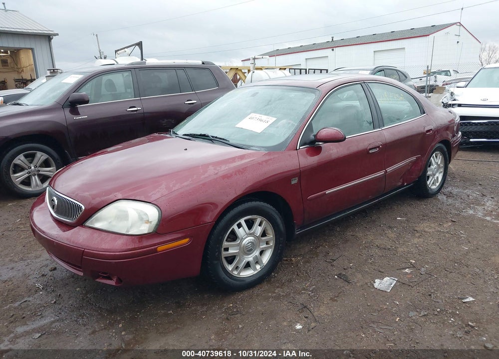 2004 MERCURY SABLE LS PREMIUM VIN: 1MEHM55S24G610220