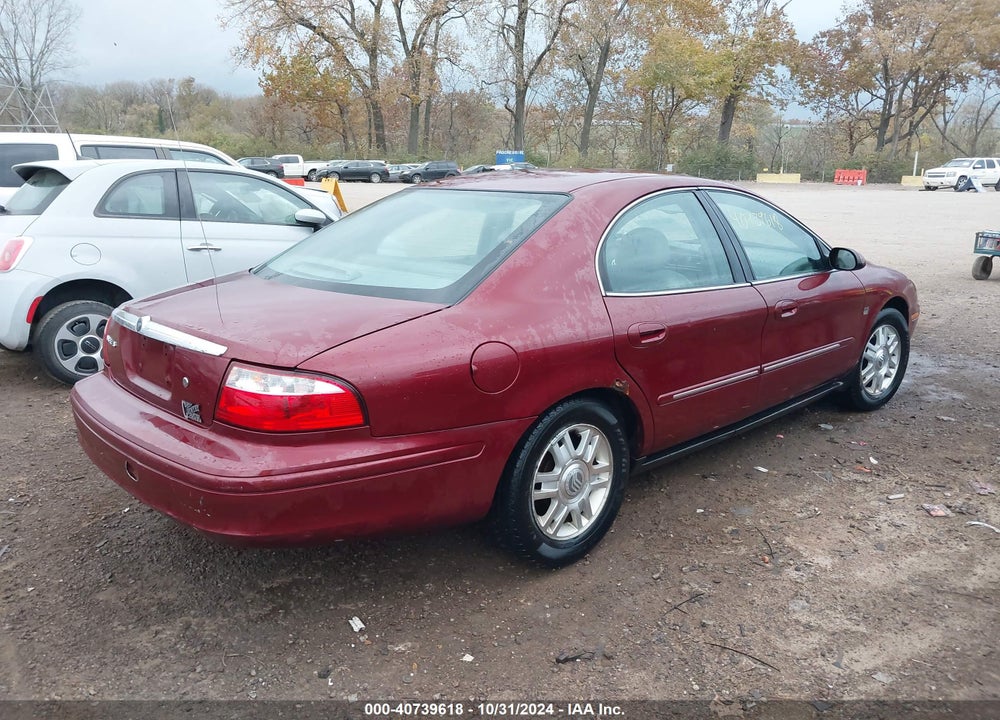 2004 MERCURY SABLE LS PREMIUM VIN: 1MEHM55S24G610220