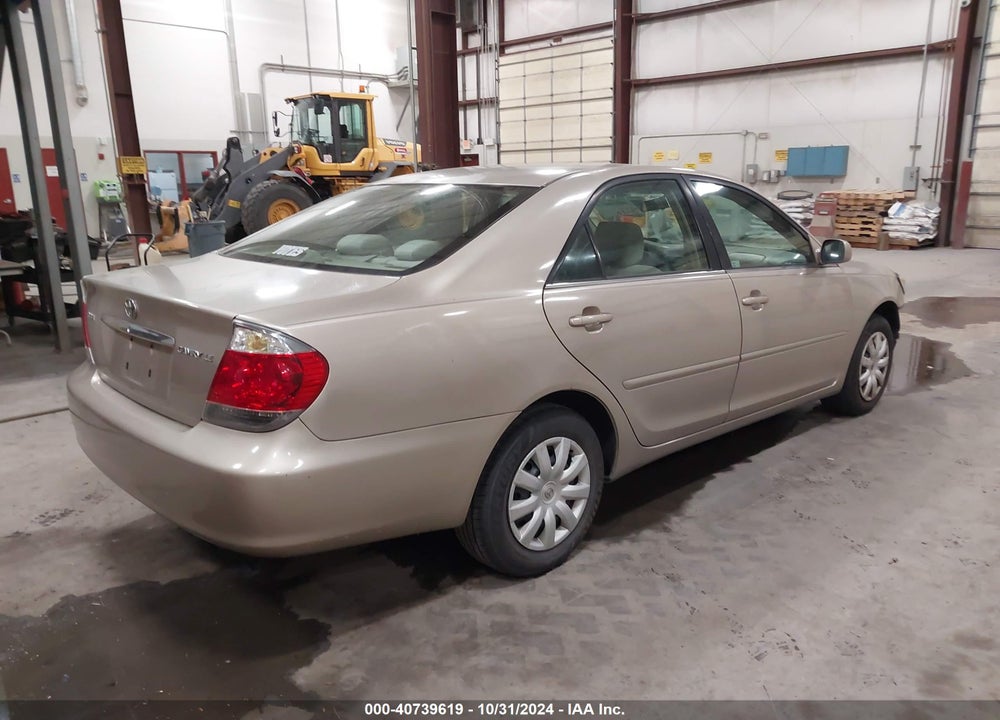 2005 TOYOTA CAMRY LE VIN: 4T1BE32K05U984627