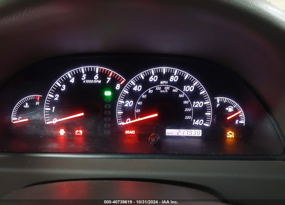 2005 TOYOTA CAMRY LE VIN: 4T1BE32K05U984627