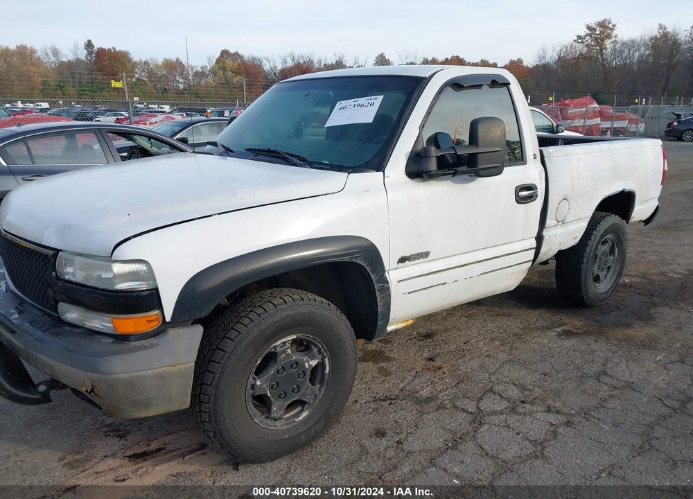 2000 CHEVROLET SILVERADO 1500 LS VIN: 1GCEK14T8YZ235165