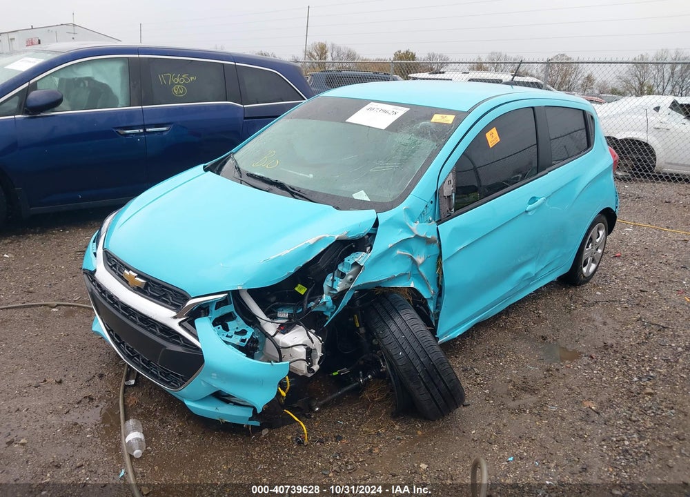 2021 CHEVROLET SPARK FWD LS AUTOMATIC VIN: KL8CB6SA1MC731355