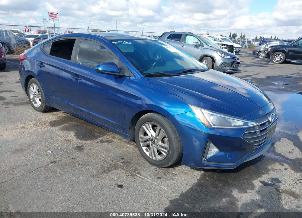 2019 HYUNDAI ELANTRA SEL VIN: 5NPD84LF6KH436200
