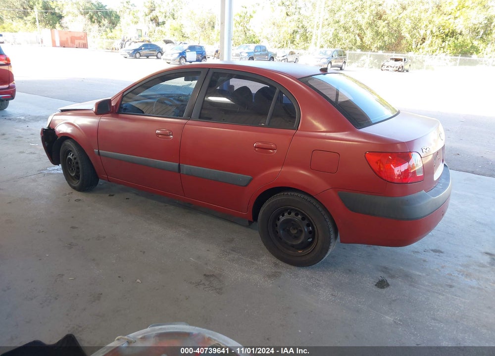 2007 KIA RIO LX VIN: KNADE123276189819