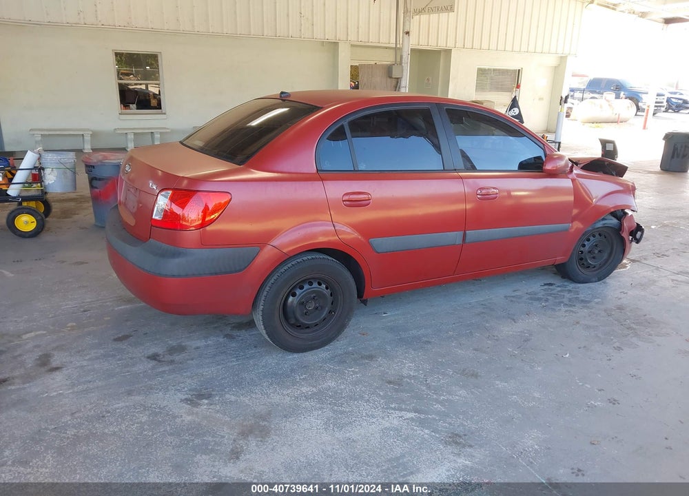 2007 KIA RIO LX VIN: KNADE123276189819