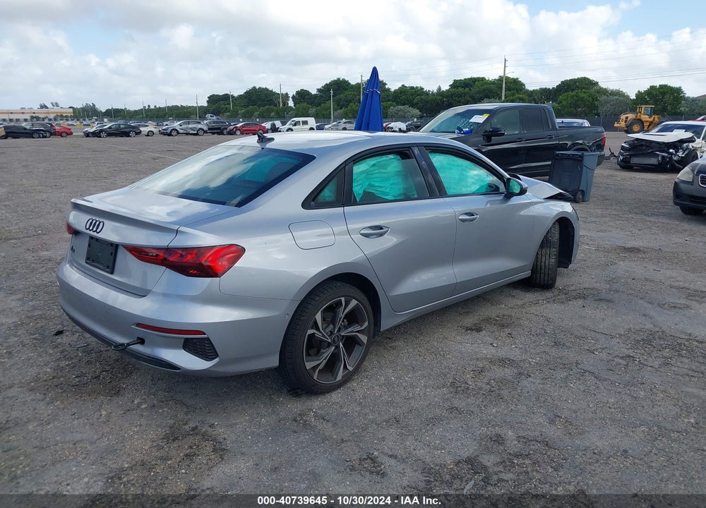 2023 AUDI A3 PREMIUM 40 TFSI FRONT-WHEEL DRIVE S TRONIC VIN: WAUAUDGY2PA047740