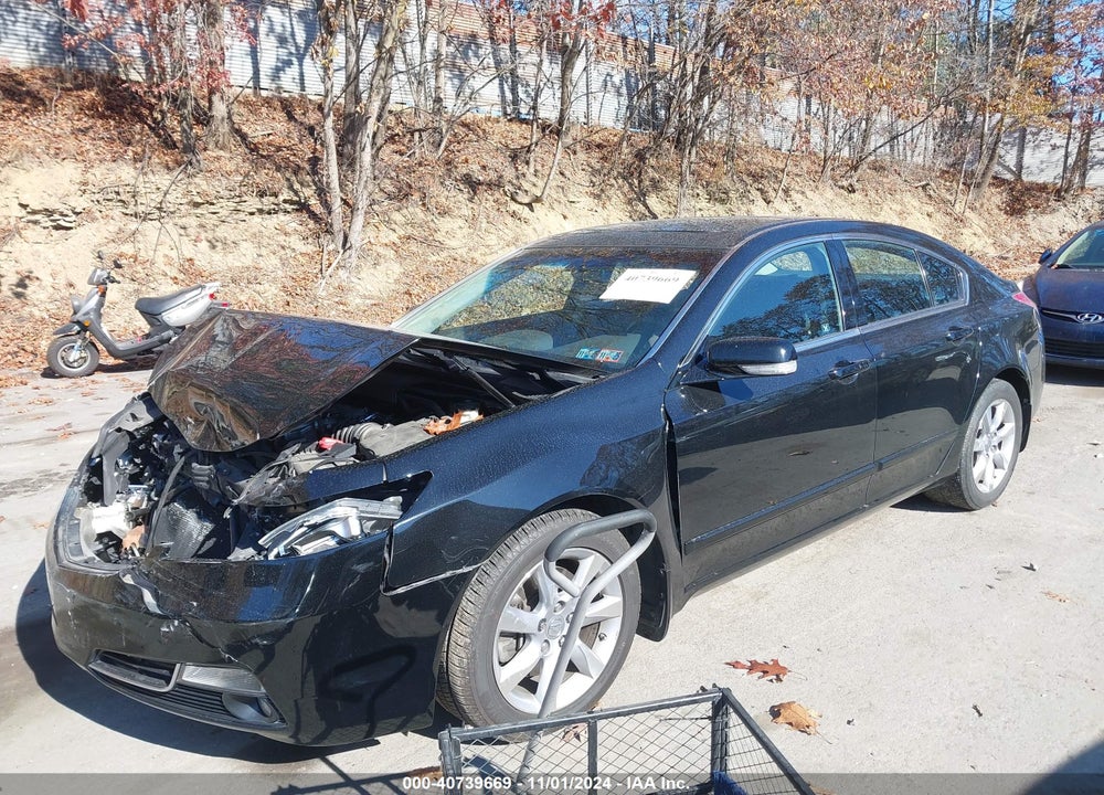 2012 ACURA TL 3.5 VIN: 19UUA8F58CA000313