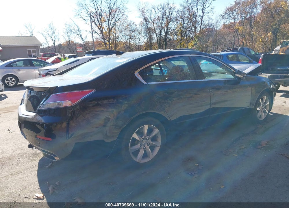2012 ACURA TL 3.5 VIN: 19UUA8F58CA000313