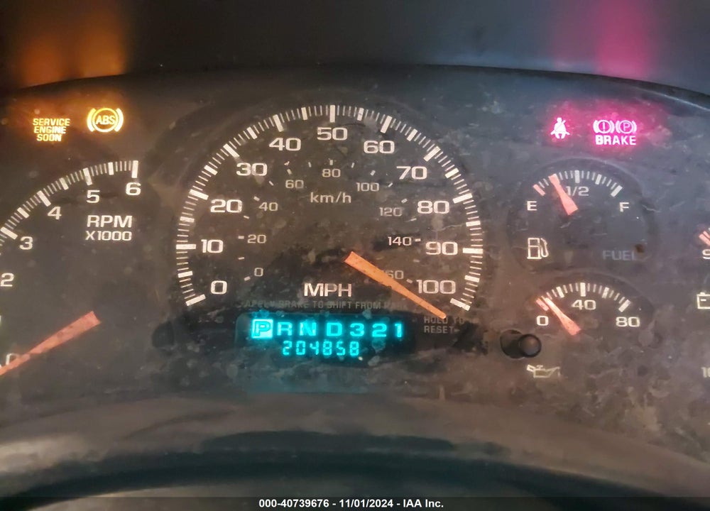2000 GMC SIERRA 2500 SL VIN: 1GTFC24T0YE107498