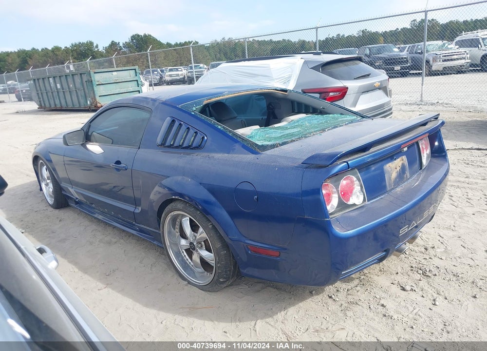 2007 FORD MUSTANG VIN: 1ZVFT82H975239818
