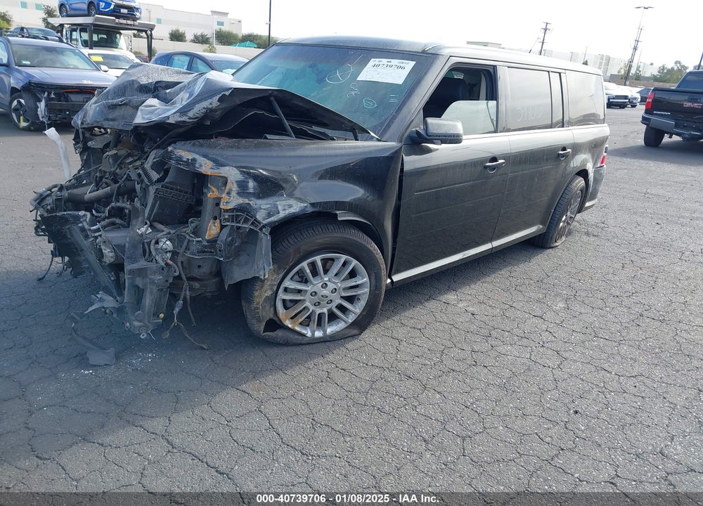 2014 FORD FLEX SEL VIN: 2FMGK5C85EBD44433