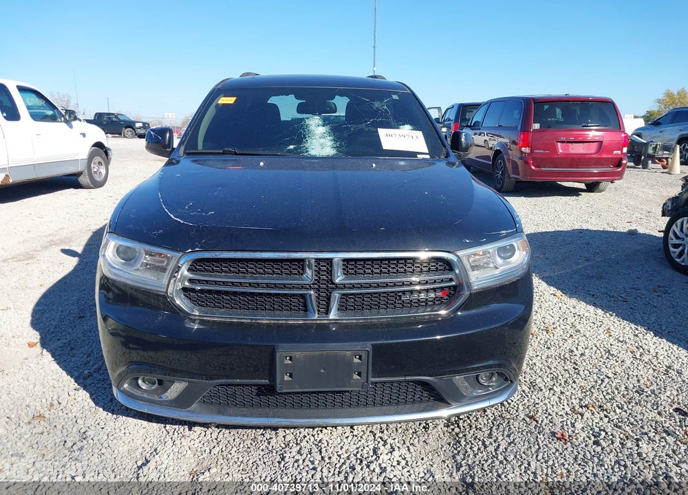 2015 DODGE DURANGO SXT VIN: 1C4RDHAG9FC809784
