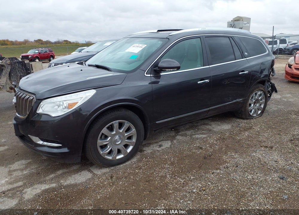 2016 BUICK ENCLAVE LEATHER VIN: 5GAKRBKD5GJ321922