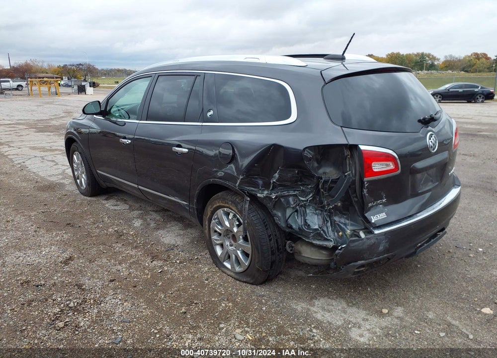 2016 BUICK ENCLAVE LEATHER VIN: 5GAKRBKD5GJ321922