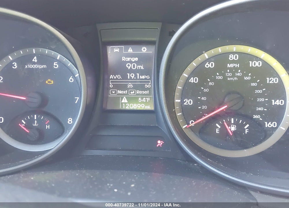 2013 HYUNDAI SANTA FE SPORT VIN: 5XYZTDLB7DG094204