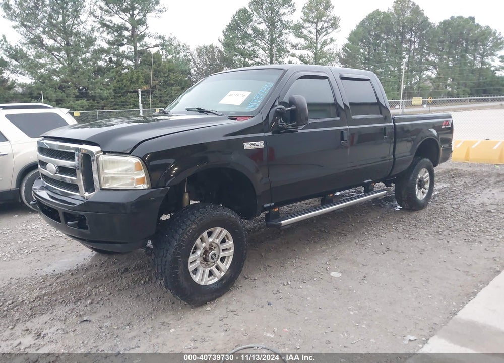 2004 FORD F-250 VIN: 1FTNW21P34EA27598