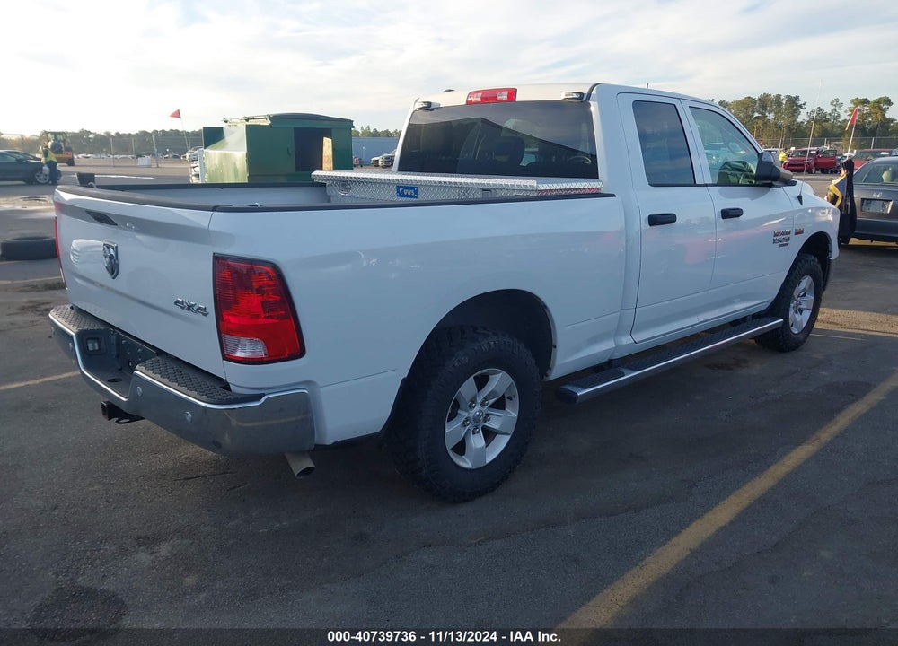 2021 RAM 1500 CLASSIC TRADESMAN 4X4 6'4 BOX VIN: 1C6RR7FT4MS549614