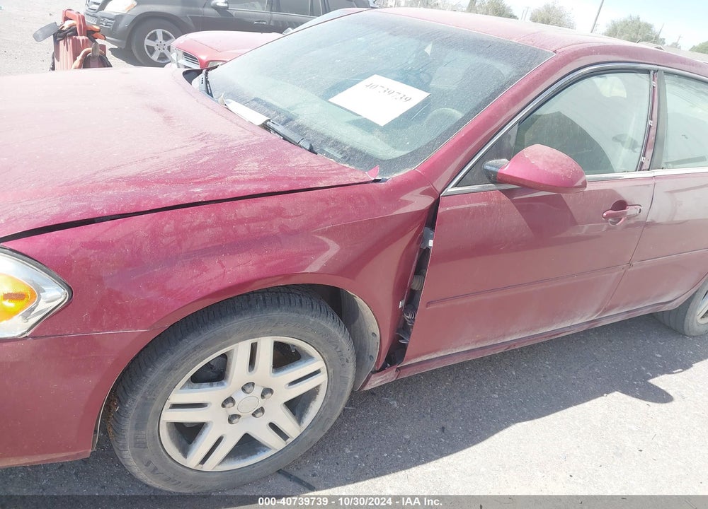 2006 CHEVROLET IMPALA LT VIN: 2G1WC581269313179