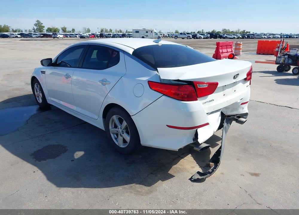 2014 KIA OPTIMA LX VIN: KNAGM4A78E5453067