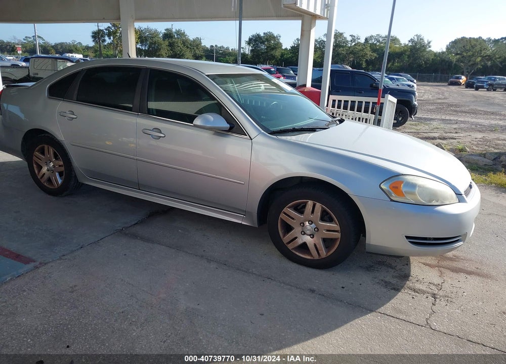 2013 CHEVROLET IMPALA LT VIN: 2G1WG5E33D1242869