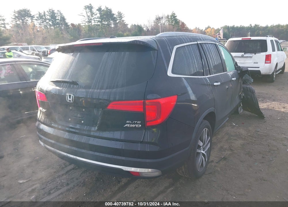 2017 HONDA PILOT ELITE VIN: 5FNYF6H05HB037292