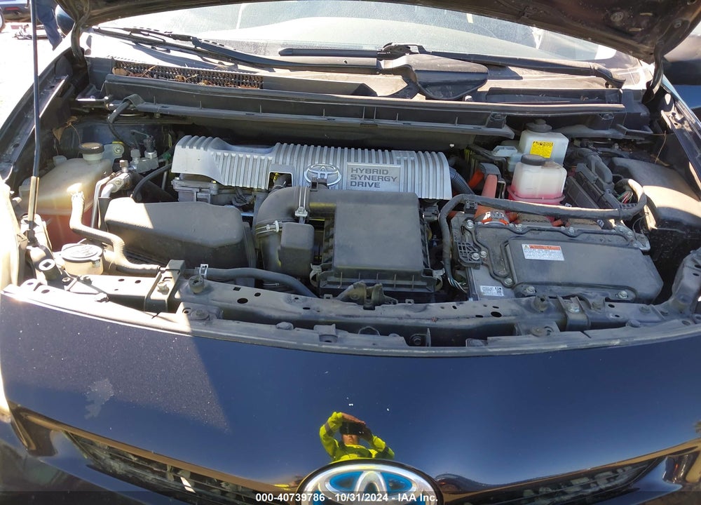 2013 TOYOTA PRIUS THREE VIN: JTDKN3DU9D5553036