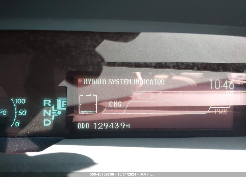 2013 TOYOTA PRIUS THREE VIN: JTDKN3DU9D5553036