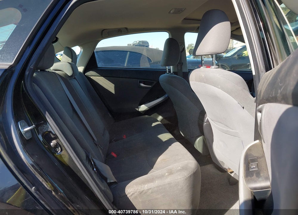 2013 TOYOTA PRIUS THREE VIN: JTDKN3DU9D5553036