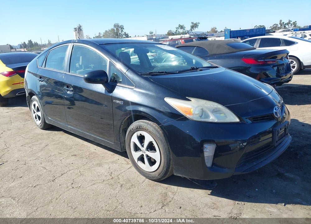 2013 TOYOTA PRIUS THREE VIN: JTDKN3DU9D5553036