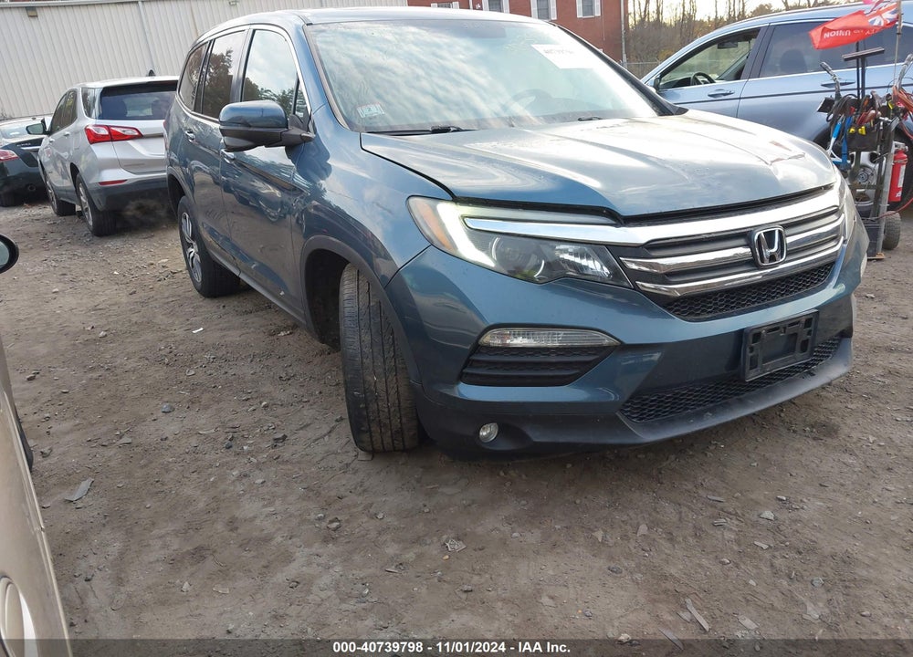 2016 HONDA PILOT EX-L VIN: 5FNYF6H71GB024227