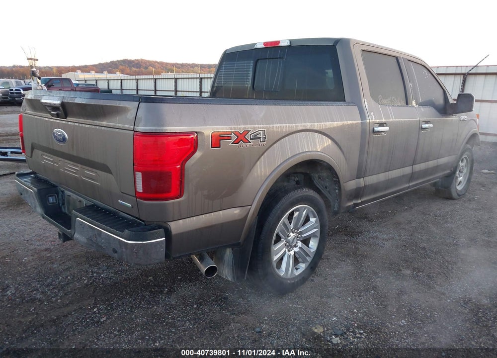 2018 FORD F-150 VIN: 1FTEW1EG4JFE09987