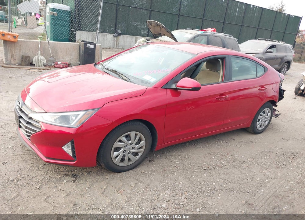 2020 HYUNDAI ELANTRA SE VIN: 5NPD74LF4LH619115