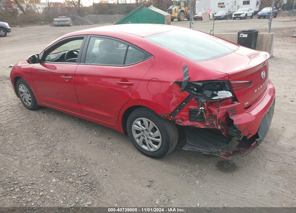 2020 HYUNDAI ELANTRA SE VIN: 5NPD74LF4LH619115
