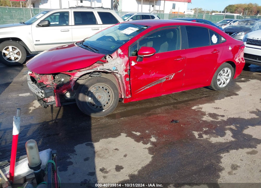 2020 TOYOTA COROLLA LE VIN: JTDEPRAE3LJ085088
