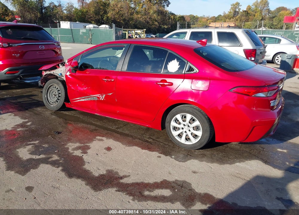 2020 TOYOTA COROLLA LE VIN: JTDEPRAE3LJ085088