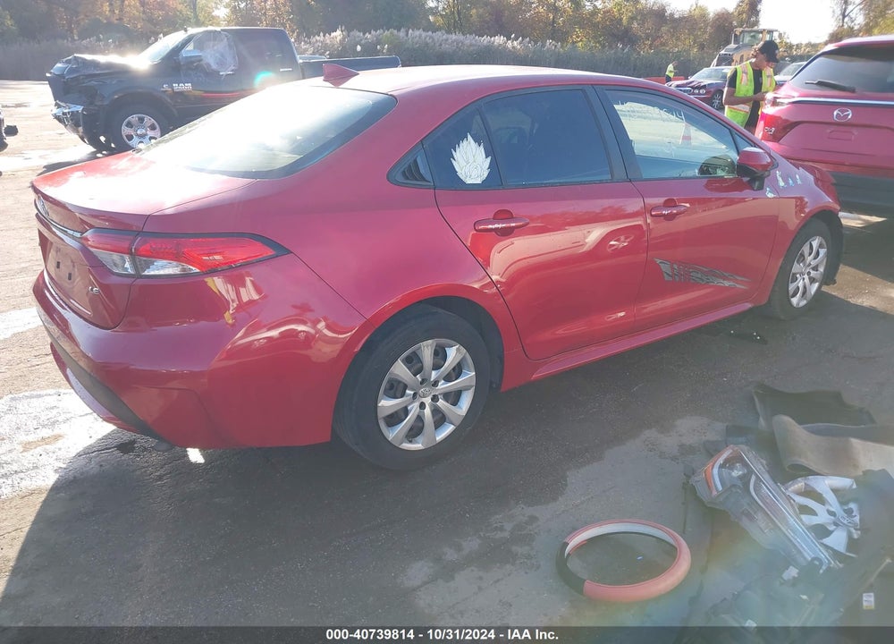 2020 TOYOTA COROLLA LE VIN: JTDEPRAE3LJ085088